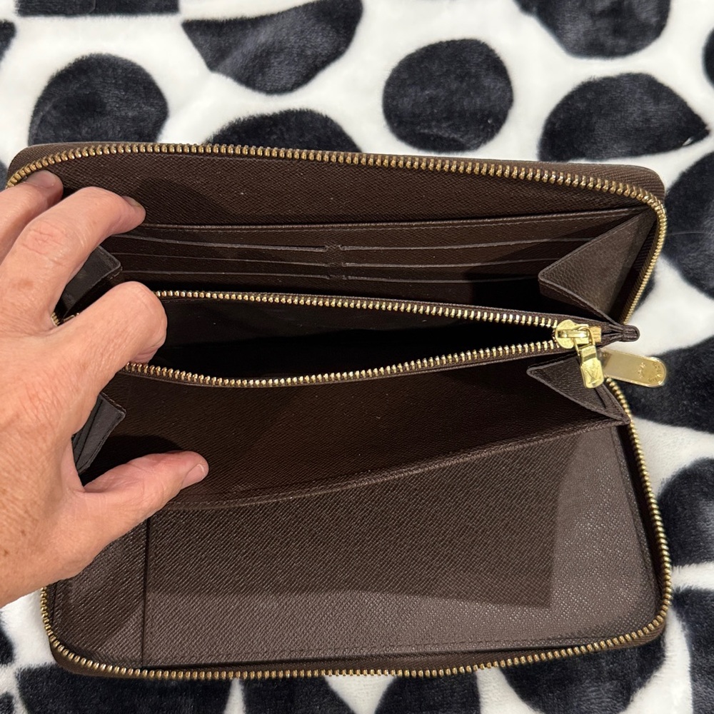 Louis Vuitton Damier Ebene Organizer Zippy Wallet - Picture 11 of 16